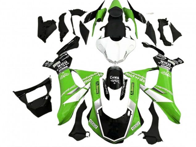 Gloss Green Logo Style 2015-2019 R1 Fairings