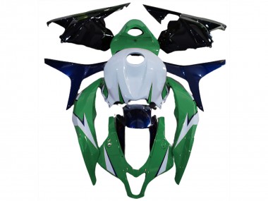Gloss Green and Blue 2009-2012 CBR600RR Fairings
