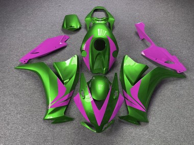Gloss Green and Pink 2012-2016 CBR1000RR Fairings