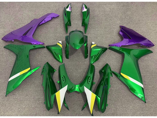 Gloss Green and Purple 2011-2024 GSXR 600-750 Fairings Gloss Green and Purple 2011-2024 GSXR 600-750 Fairings