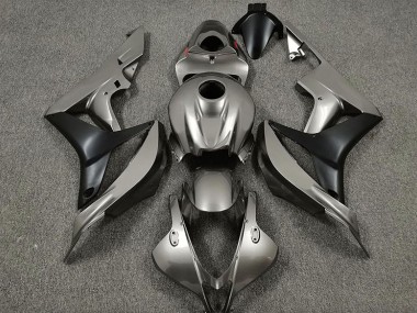 Gloss Grey and Black 2007-2008 CBR600RR Fairings