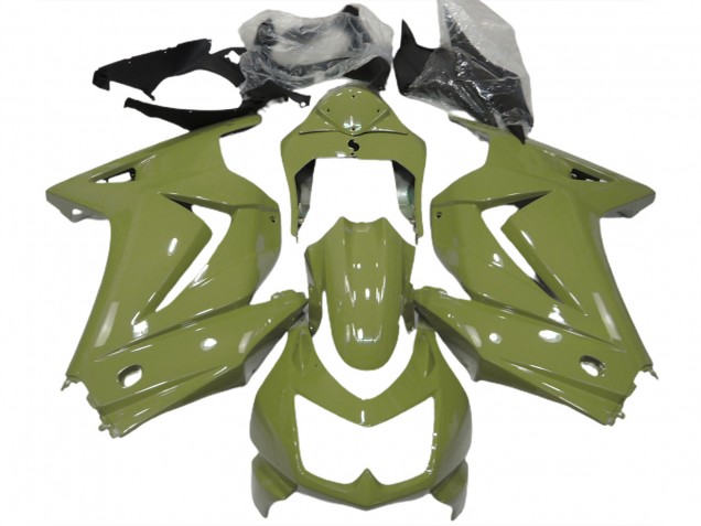 Gloss Olive 2008-2012 Ninja 250 Fairings Gloss Olive 2008-2012 Ninja 250 Fairings