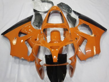 Gloss Orange & Black 2000-2002 ZX6R Fairings