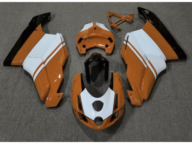 Gloss Orange & White 2003-2004 Ducati 749 999 Fairings
