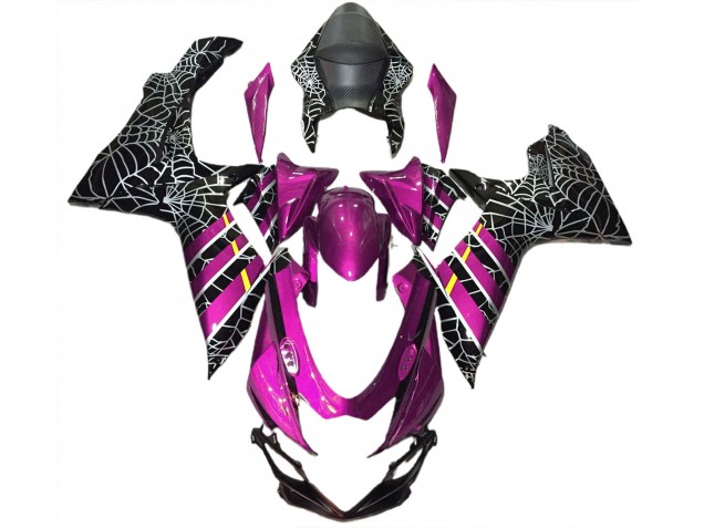 Gloss Pink Spider 2011-2024 GSXR 600-750 Fairings