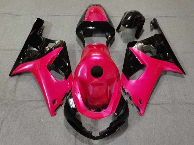 Gloss Pink and Black 2001-2003 GSXR 600-750 Fairings Gloss Pink and Black 2001-2003 GSXR 600-750 Fairings