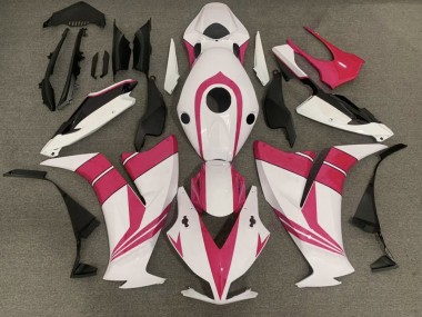 Gloss Pink and White 2012-2016 CBR1000RR Fairings