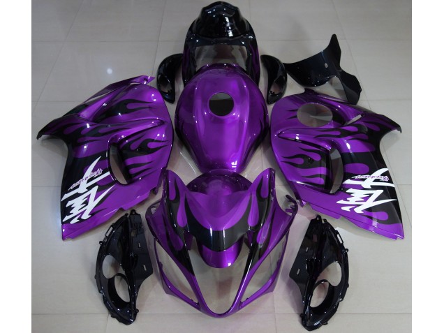 Gloss Purple & Black 2008-2020 GSXR 1300 Hayabusa Fairings Gloss Purple & Black 2008-2020 GSXR 1300 Hayabusa Fairings