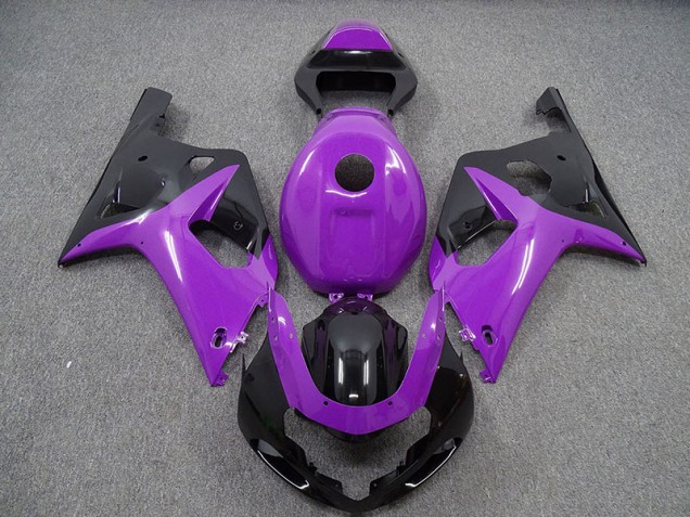 Gloss Purple and Black 2001-2003 GSXR 600-750 Fairings Gloss Purple and Black 2001-2003 GSXR 600-750 Fairings