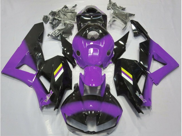 Gloss Purple and Black Fade 2013-2023 CBR600RR Fairings Gloss Purple and Black Fade 2013-2023 CBR600RR Fairings