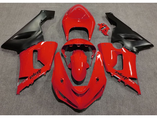Gloss Red 2005-2006 ZX6R Fairings Gloss Red 2005-2006 ZX6R Fairings