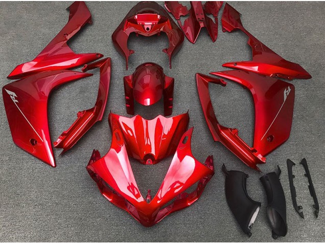 Gloss Red 2007-2008 R1 Fairings