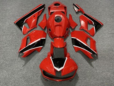 Gloss Red Black and White 2013-2023 CBR600RR Fairings