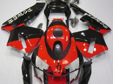 Gloss Red Power 2003-2004 CBR600RR Fairings