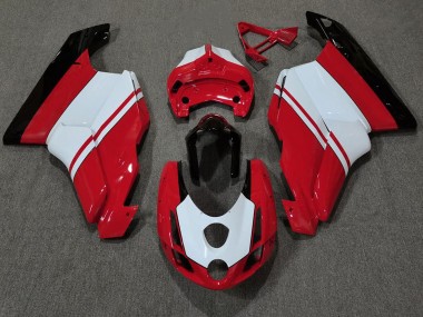 Gloss Red & White 2003-2004 Ducati 749 999 Fairings