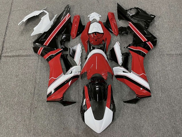 Gloss Red White and Black 2017-2023 CBR1000RR Fairings