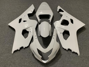 Gloss White 2004-2005 GSXR 600-750 Fairings
