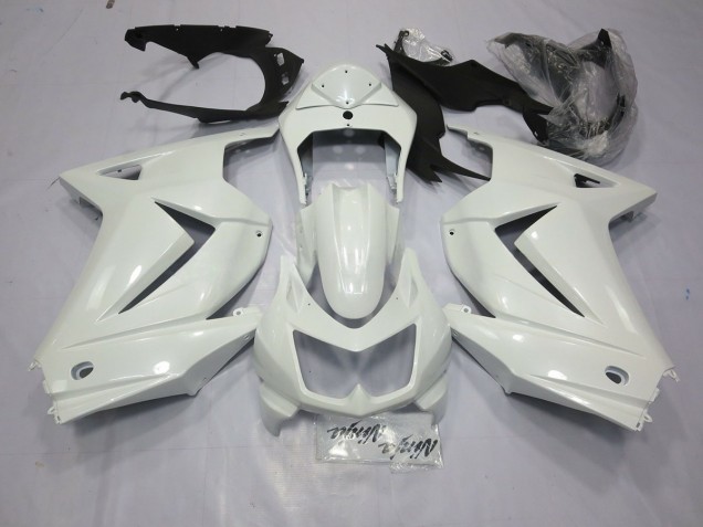 Gloss White 2008-2012 Ninja 250 Fairings