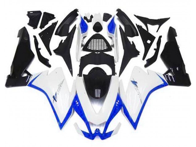 Gloss White & Blue 2010-2015 RSV4 1000 Fairings Gloss White & Blue 2010-2015 RSV4 1000 Fairings