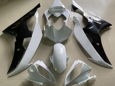 Gloss White and Black & Gold 2008-2016 R6 Fairings