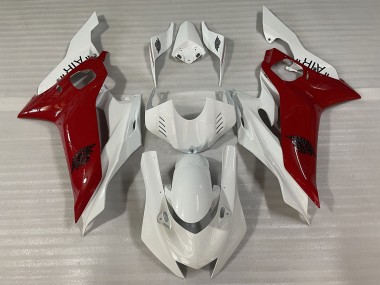 Gloss White and Red J AIR 2017-2021 R6 Fairings