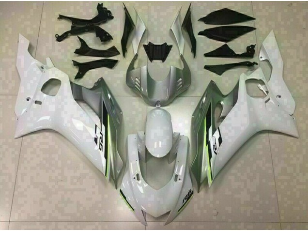 Gloss White and Silver 2017-2021 R6 Fairings Gloss White and Silver 2017-2021 R6 Fairings
