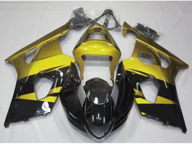 Gloss Yellow & Black 2003-2004 GSXR 1000 Fairings Gloss Yellow & Black 2003-2004 GSXR 1000 Fairings