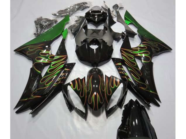 Green Flame 2008-2016 R6 Fairings Green Flame 2008-2016 R6 Fairings