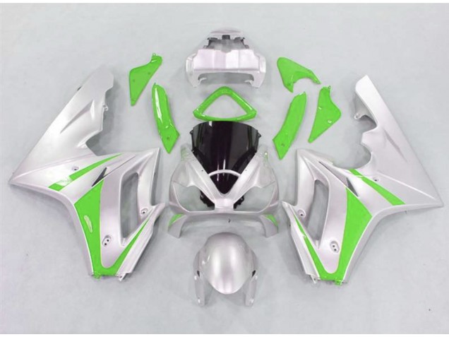 Green and Silver 2006-2008 Daytona 675 Fairings Green and Silver 2006-2008 Daytona 675 Fairings