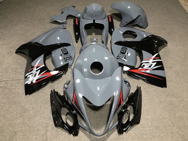Grey & Logo 2008-2020 GSXR 1300 Hayabusa Fairings