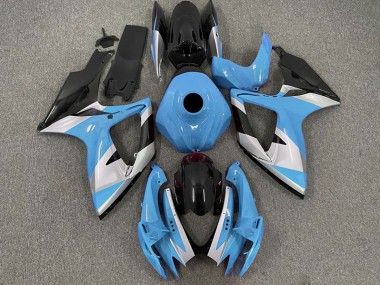 Light Blue Design 2006-2007 GSXR 600-750 Fairings