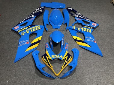 Light Blue Rizla 2005-2006 GSXR 1000 Fairings