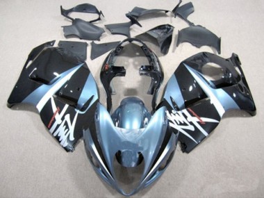Light Blue and Black 1997-2007 GSXR 1300 Hayabusa Fairings