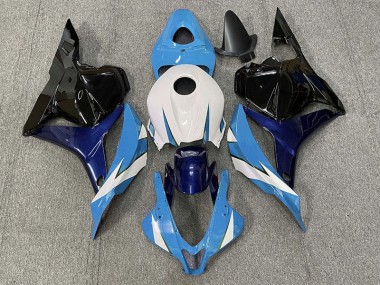 Light Blue and White 2009-2012 CBR600RR Fairings