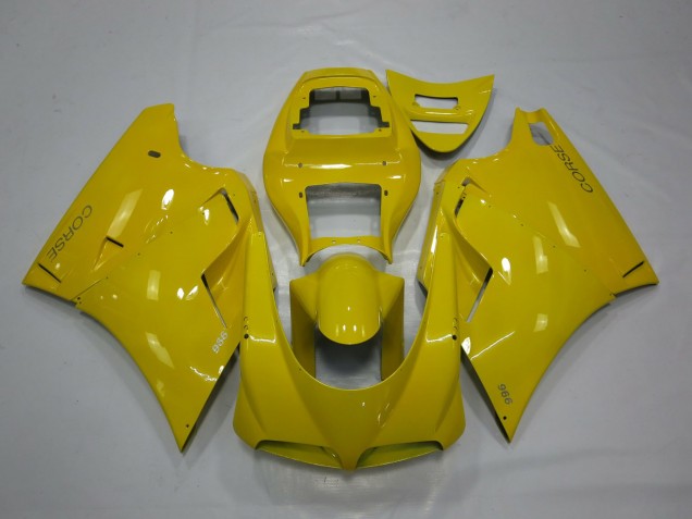 Lighter Yellow 1993-2005 Ducati 996 748 916 998 Fairings Lighter Yellow 1993-2005 Ducati 996 748 916 998 Fairings