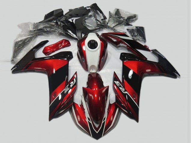 Maroon and Black 2015-2018 R3 Fairings