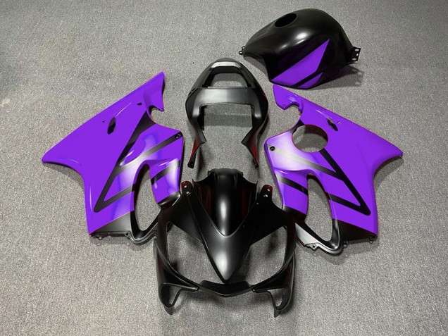 Matte Black and Purple 2001-2003 CBR600 F4i Fairings Matte Black and Purple 2001-2003 CBR600 F4i Fairings