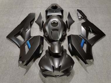 Matte Black w Blue 2013-2023 CBR600RR Fairings