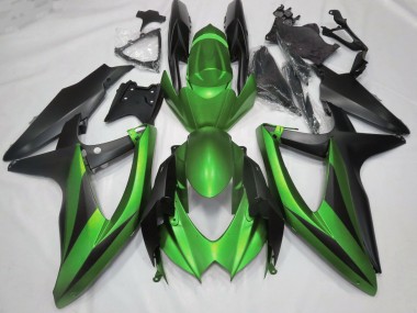 Matte Green No R 2008-2010 GSXR 600-750 Fairings