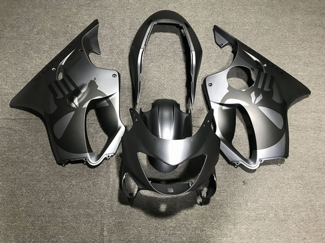 Matte Grey & Black 1999-2000 CBR600 F4 Fairings