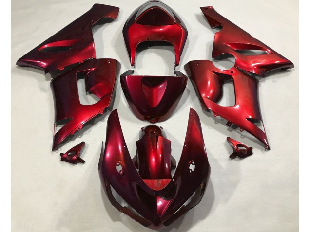 Metallic Red 2005-2006 ZX6R Fairings Metallic Red 2005-2006 ZX6R Fairings