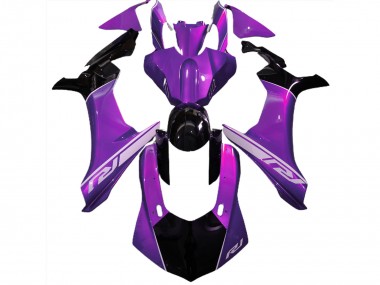 Mood Purple and Black 2015-2019 R1 Fairings