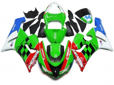 Multi Color Check 2005-2006 ZX6R Fairings