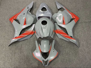 Nardo Grey and Red 2009-2012 CBR600RR Fairings