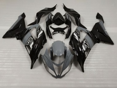 Nardo and Black 2013-2018 ZX6R Fairings