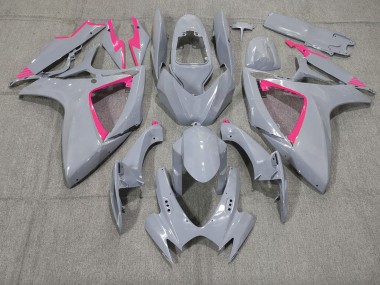Nardo and Pink Trim 2006-2007 GSXR 600-750 Fairings