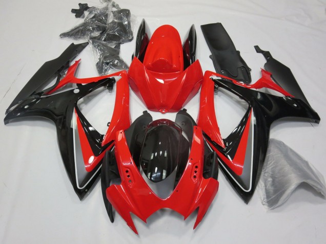 OEM Style Red 2006-2007 GSXR 600-750 Fairings OEM Style Red 2006-2007 GSXR 600-750 Fairings