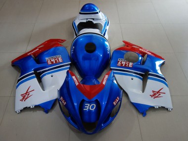 Ocean Blue & Logos 1997-2007 GSXR 1300 Hayabusa Fairings