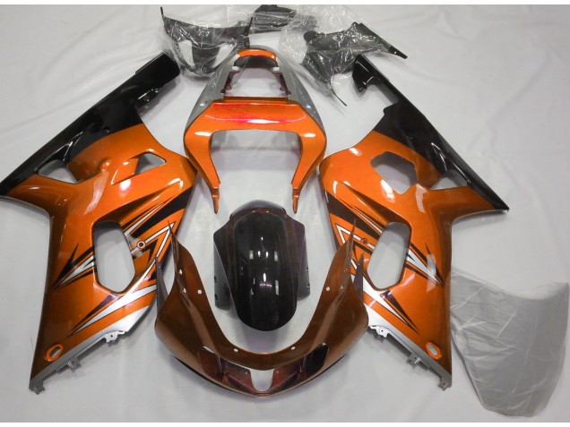 Orange and Silver 2001-2003 GSXR 600-750 Fairings Orange and Silver 2001-2003 GSXR 600-750 Fairings