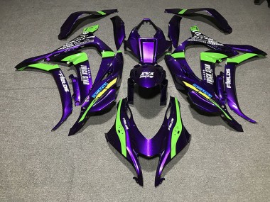 Pearl Purple Trickstar 2016-2019 ZX10R Fairings